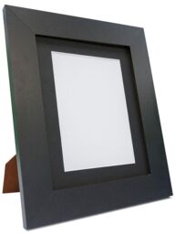 Frames & Mirrors 4U Metro Black Frame with Black Mount for Image Size 5 x 3.5 Inch - thumbnail 5