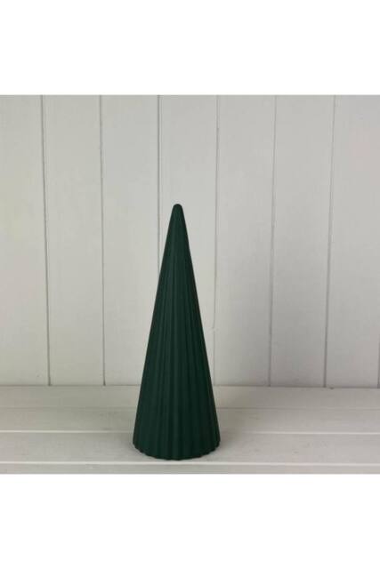 KDMD Green Ceramic Tree Decoration - 30mm in Dark Green - image 1