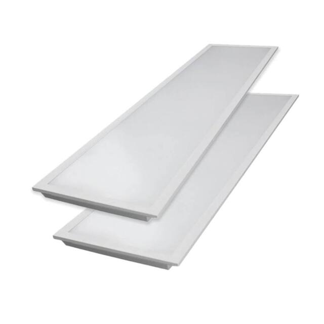 ENER-J 6-Pack 1200x300 Backlit LED Panels 40W 4000K 3600lm in White - image 1