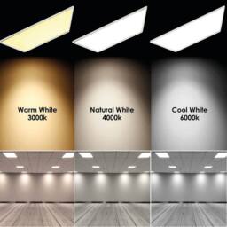 ENER-J 6-Pack 1200x300 Backlit LED Panels 40W 4000K 3600lm in White - thumbnail 6