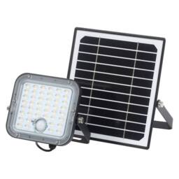 Osram Endura LED Outdoor FloodLight Solar 10W 1450lm IP65 Remote Control in Black - thumbnail 1