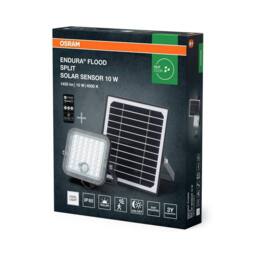 Osram Endura LED Outdoor FloodLight Solar 10W 1450lm IP65 Remote Control in Black - thumbnail 3