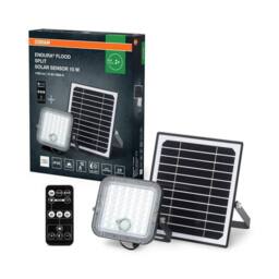 Osram Endura LED Outdoor FloodLight Solar 10W 1450lm IP65 Remote Control in Black - thumbnail 2