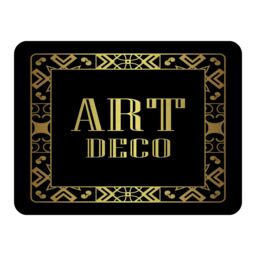 Benjamin Tate Design Art Deco Blanket in Natural - Size: 120 cm x 150 cm - thumbnail 1
