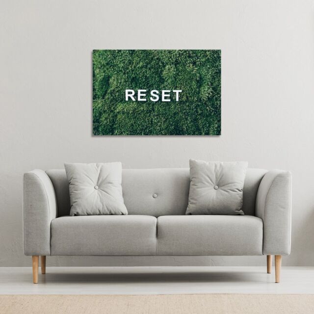 Benjamin Tate Design Wellness Reset (Canvas Print) / 61 x 91 x 4cm in Natural - Size: 61 x 91 x 4 cm - image 1