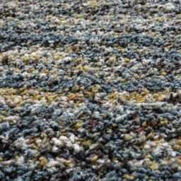 The Rug Shop UK Blue Modern Easy to clean Machine Made Abstract Area Rug - Size: 160 cm x 230 cm - thumbnail 4