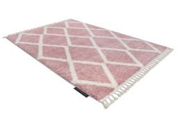 RugsX Berber Rug in Pink - Size: 160 cm x 220 cm - thumbnail 3