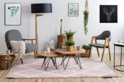 RugsX Berber Rug in Pink - Size: 160 cm x 220 cm - thumbnail 4