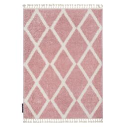 RugsX Berber Rug in Pink - Size: 160 cm x 220 cm - thumbnail 2