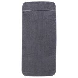Berkfield Home Soft Beach Towels 2 pcs Anthracite 75x200 cm Fabric 400 GSM in Dark Grey