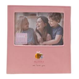 "Love Life Sentiment Gift Photo Frame 4"" x 6"" - Mummy in Pink" - thumbnail 1