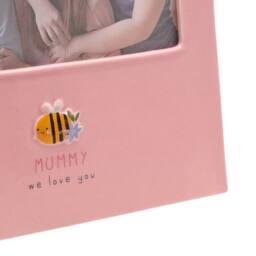 "Love Life Sentiment Gift Photo Frame 4"" x 6"" - Mummy in Pink" - thumbnail 3