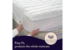 Dreamland Electric Mattress Protector Double in White - thumbnail 4