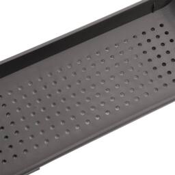 EONLION Grey Extendable Bath Rack Tub Bathroom Shelf - thumbnail 4