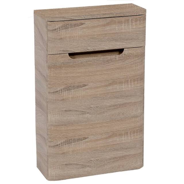 Bathroom Kingdom Monza Oak Back To Wall Toilet Unit 500mm - image 1
