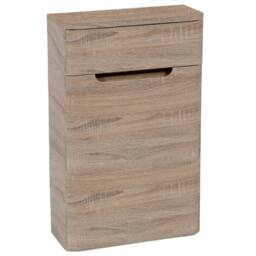 Bathroom Kingdom Monza Oak Back To Wall Toilet Unit 500mm - thumbnail 1