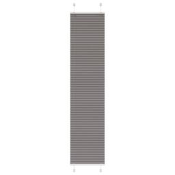 Berkfield Home Pleated Blind Anthracite 40x200 cm Fabric Width 39.4 cm Polyester in Dark Grey - thumbnail 2