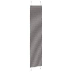 Berkfield Home Pleated Blind Anthracite 40x200 cm Fabric Width 39.4 cm Polyester in Dark Grey - thumbnail 3