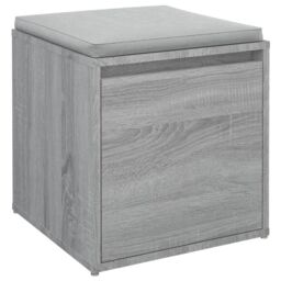 Berkfield Home Box Drawer Grey Sonoma 40.5x40x40 cm Engineered Wood - thumbnail 4