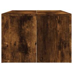 Berkfield Home Coffee Table Smoked Oak 102x50x36 cm Engineered Wood in Brown - Size: 102 x 50 x 36 cm - thumbnail 5