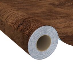 Berkfield Home Self-adhesive Door Films 4 pcs Dark Oak 210x90 cm PVC in Brown - thumbnail 4