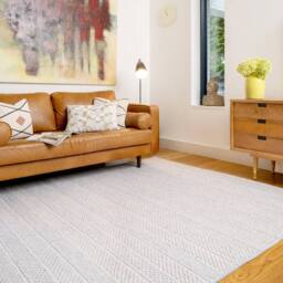 Kukoon Beige Machine Washable Minamilist Cream Living Room Area Rug - Size: 120 cm x 170 cm - thumbnail 2