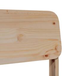 Berkfield Home Garden Chairs 2 pcs 60x52.5x72 cm Solid Wood Pine in Natural - thumbnail 8