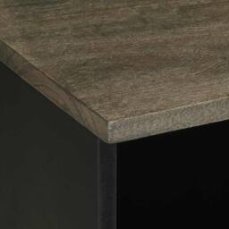 Berkfield Home TV Cabinet Black 80x33x46 cm Solid Wood Mango - Size: 80 x 33 x 46 cm - thumbnail 7