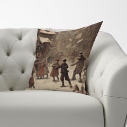 Warren Reed - Designer Dancing In The Street Cushions - Size: 45 cm x 45 cm - thumbnail 3