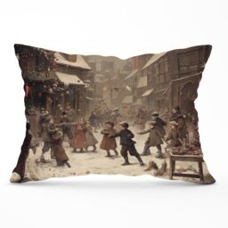 Warren Reed - Designer Dancing In The Street Cushions - Size: 45 cm x 45 cm - thumbnail 1