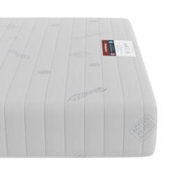 Rest Relax Visco Therapy 19cm Premier Memory Sprung Mattress Balanced Comfort in White - Size: Single - thumbnail 3