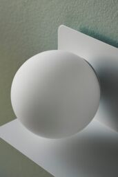 Nordlux Modern Indoor Wall Light White Metal E14 Shelf - No, IP20 - thumbnail 7