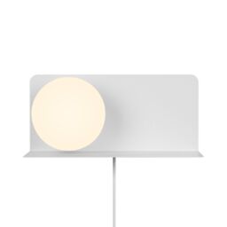 Nordlux Modern Indoor Wall Light White Metal E14 Shelf - No, IP20 - thumbnail 3