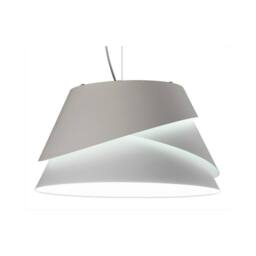 Netlighting Alboran Dome Ceiling Pendant Large 3x40W (No Inc) Alumimium Iron in White - thumbnail 4