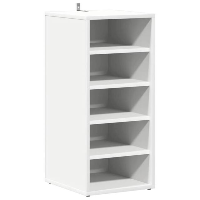Berkfield Home Shoe Cabinet White 31.5x35x70 cm Engineered Wood - image 1