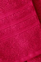 Catherine Lansfield 'Zero Twist' Cotton Bath Sheet Pair in Bright Pink - thumbnail 2