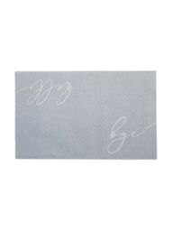 Artsy Mats Hello Bye Indoor Washable Doormat 80x50cm in Blue - Size: 50 cm x 80 cm - thumbnail 4
