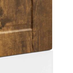 Berkfield Home Dishwasher Panel Porto Smoked Oak 45x1, 5x67 cm Engineered Wood in Brown - thumbnail 7