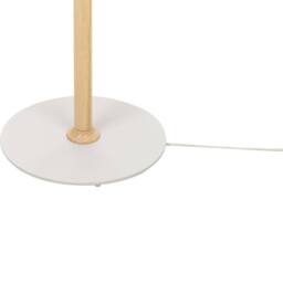Wyld and Coco Minimalist Floor Lamp - Oak Wood Frame White Shade - thumbnail 7