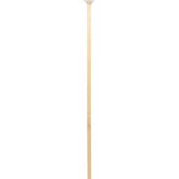 Wyld and Coco Minimalist Floor Lamp - Oak Wood Frame White Shade - thumbnail 2