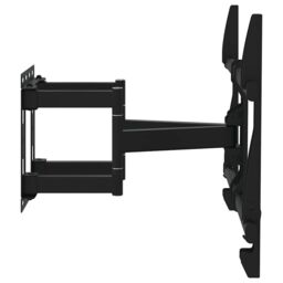 Berkfield Home TV Wall Mount for 37-80 Inch Screen Max VESA 600x400 mm 40kg in Black - thumbnail 4