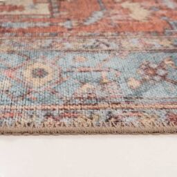 Kukoon Washable Runner Rug Beige Terracotta Long Hallway Carpet Mat 60cm x 240cm - Size: 60 cm x 240 cm - thumbnail 4