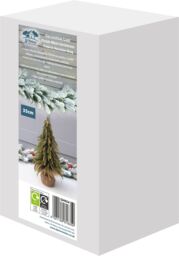 Netagon Decorative Gold Finish Mini Christmas Tree in Hessian Bag in Green - thumbnail 7