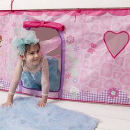 Nöa and Nani Moro Cabin Bed Midsleeper with Slide & Fairies Package in White - Size: Single - thumbnail 4