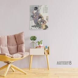 "Artery8 Hinamatsuri Festival Day Canvas Wall Art Print Kitagawa - Size: W12"" x H16""" - thumbnail 3