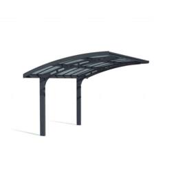 Palram Carport Arizona Breeze Single 5000 - L495 x W289 x H273.5 cm - Grey - thumbnail 1