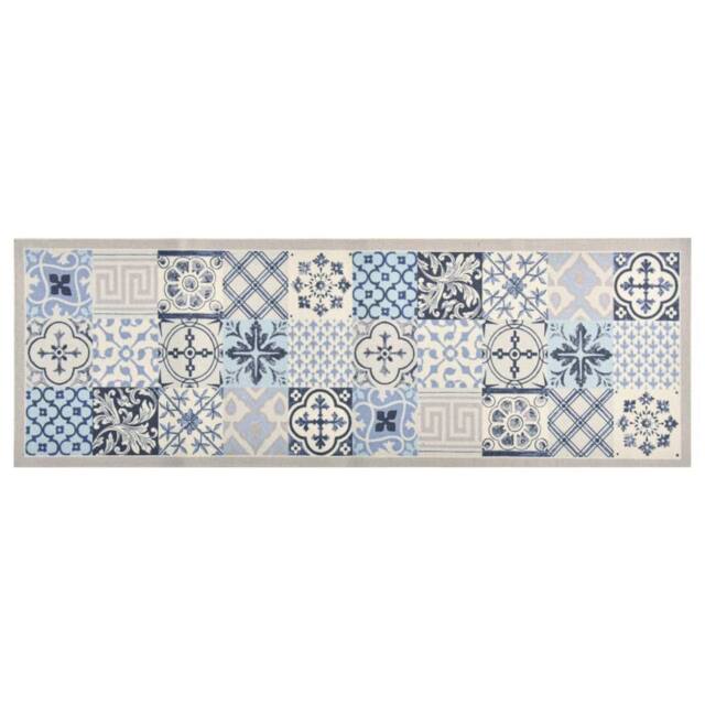 Berkfield Home Kitchen Floor Mat Washable Mosaic 45x150 cm - image 1