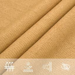 Berkfield Home Sunshade Sail 160 g/m¬≤ Square Sand 3x3 m HDPE in Tan - thumbnail 8