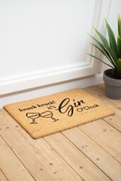 Orsina Filta Gin O Clock Doormat in Natural - Size: Medium - thumbnail 3