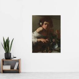 "Artery8 Boy Bitten By A Lizard Allegory Caravaggio Wall Art Poster Print - Size: W12"" x H16""" - thumbnail 4